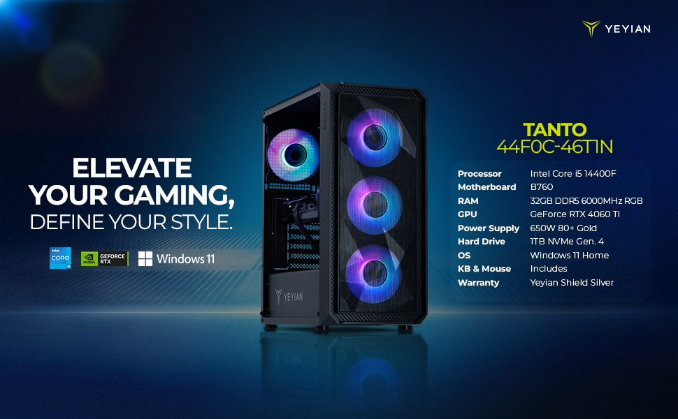 Elevate Your Gaming, Define Your Style - Specs